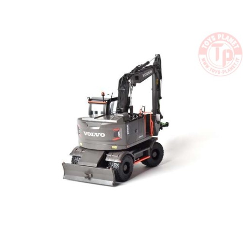Volvo EWR 150E wheeled excavator Limited Black Edition (999 pieces) Nokian Ground Kare tyre version AT3200116 AT COLLECTIONS