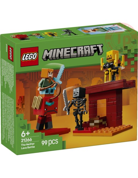 Battaglia sul ponte del Nether LEGO MINECRAFT 21266 LEGO