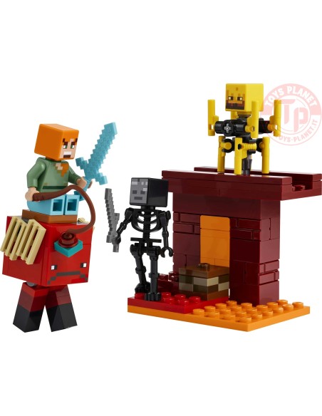 Battaglia sul ponte del Nether LEGO MINECRAFT 21266 LEGO Battaglia sul ponte del Nether LEGO MINECRAFT 21266 LEGO