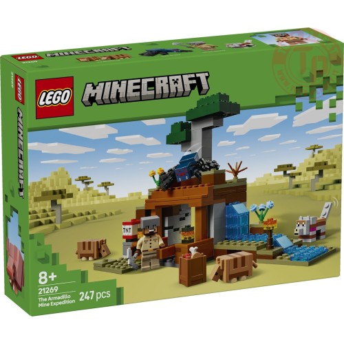 Spedizione nella miniera dell’armadillo LEGO MINECRAFT 21269 LEGO