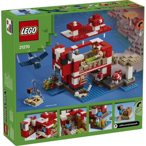 La casa del Mooshroom LEGO MINECRAFT 21270 LEGO