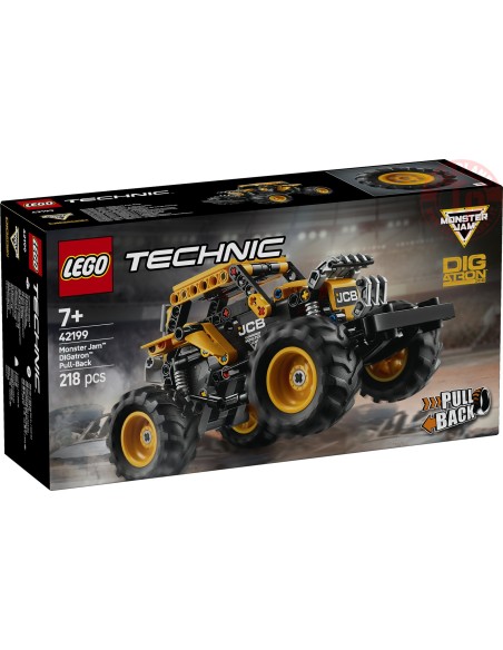 Pull-back Monster Jam DIGatron LEGO TECHNIC 42199 LEGO