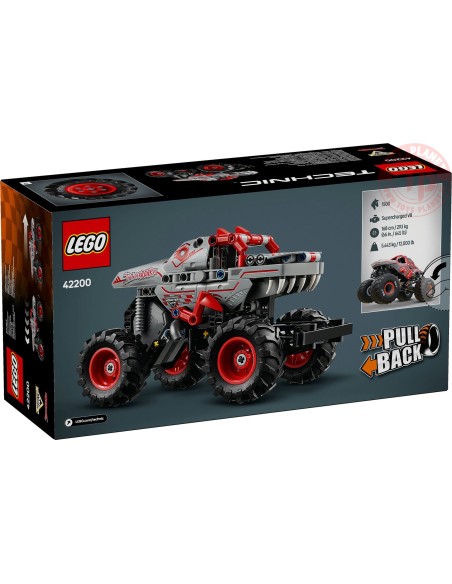 Pull-back Monster Jam ThunderROARus LEGO TECHNIC 42200 LEGO