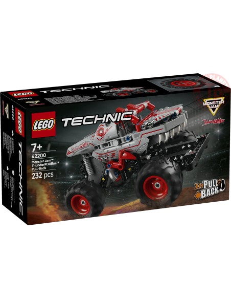 Pull-back Monster Jam ThunderROARus LEGO TECHNIC 42200 LEGO