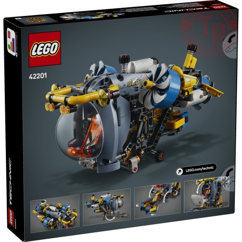 Sottomarino per esplorazioni abissali LEGO TECHNIC 42201 LEGO