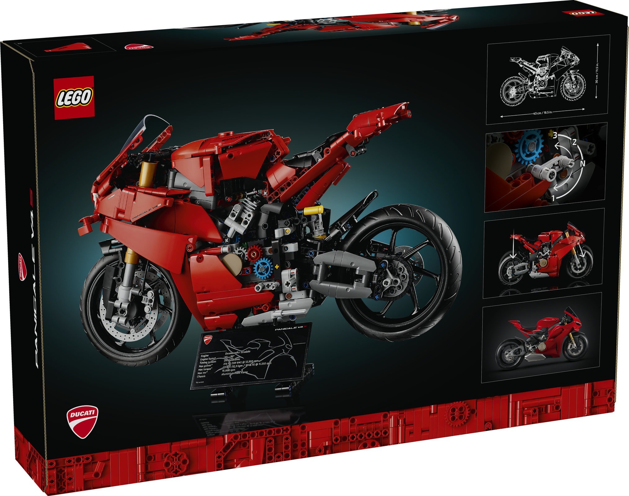 LEGO TECHNIC 42202 Motocicletta Ducati Panigale V4 S 199,99 € LEGO