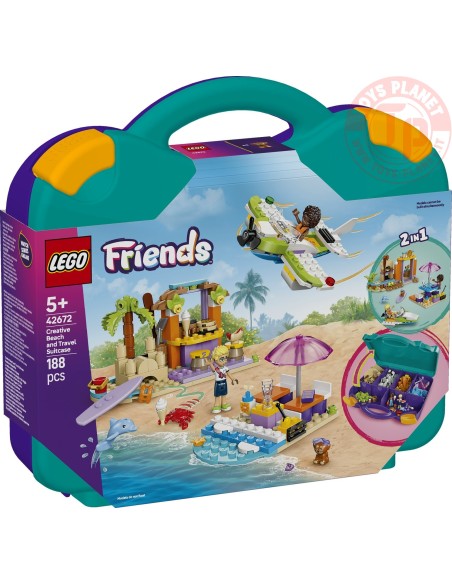 Valigia creativa da spiaggia e da viaggio LEGO FRIENDS 42672 LEGO