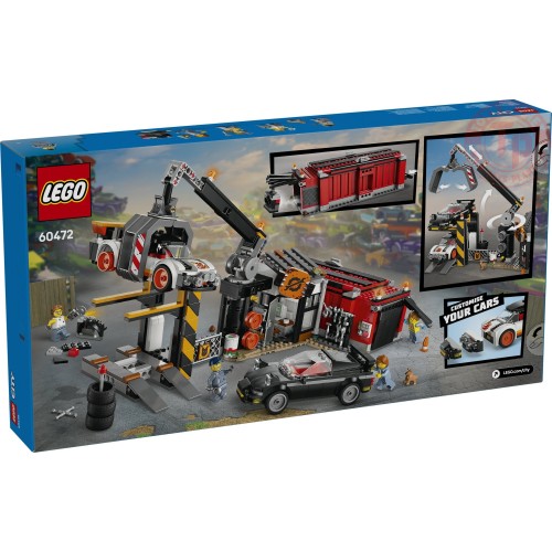 Sfasciacarrozze con auto 60472 LEGO CITY 60472 LEGO