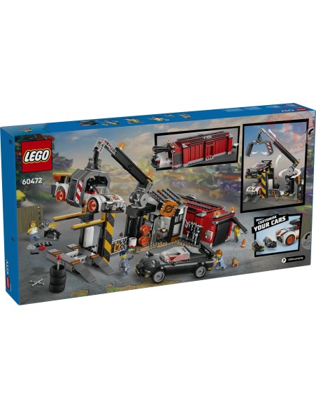 Sfasciacarrozze con auto 60472 LEGO CITY 60472 LEGO