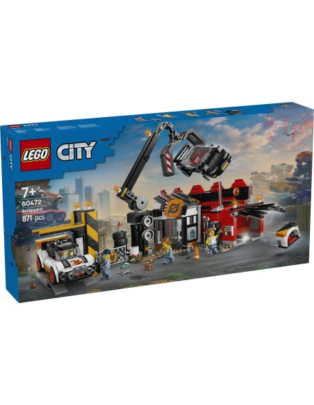 Sfasciacarrozze con auto 60472 LEGO CITY 60472 LEGO