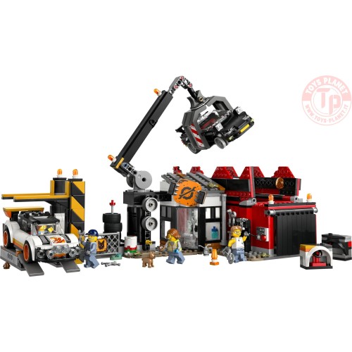 Sfasciacarrozze con auto 60472 LEGO CITY 60472 LEGO