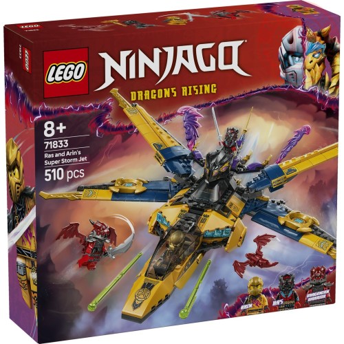 Jet Super Storm di Ras e Arin 71833 LEGO NINJAGO 71833 LEGO