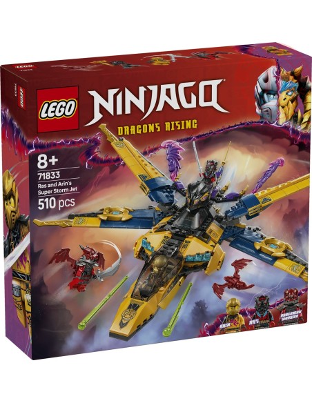 Jet Super Storm di Ras e Arin 71833 LEGO NINJAGO 71833 LEGO