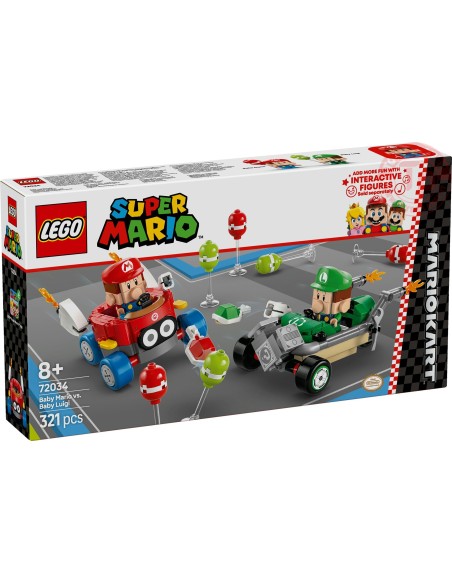 Mario Kart: Baby Mario vs Baby Luigi 72034 LEGO SUPER MARIO 72034 LEGO