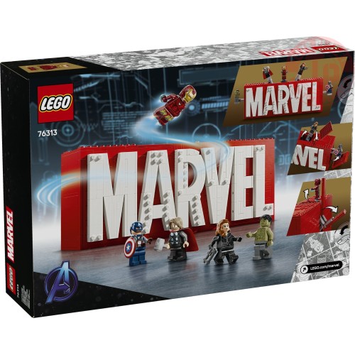 Logo e Minifigure MARVEL 76313 LEGO MARVEL 76313 LEGO