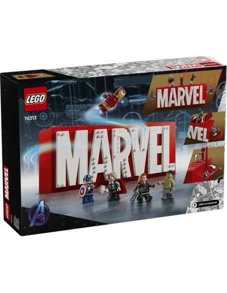 Logo e Minifigure MARVEL 76313 LEGO MARVEL 76313 LEGO