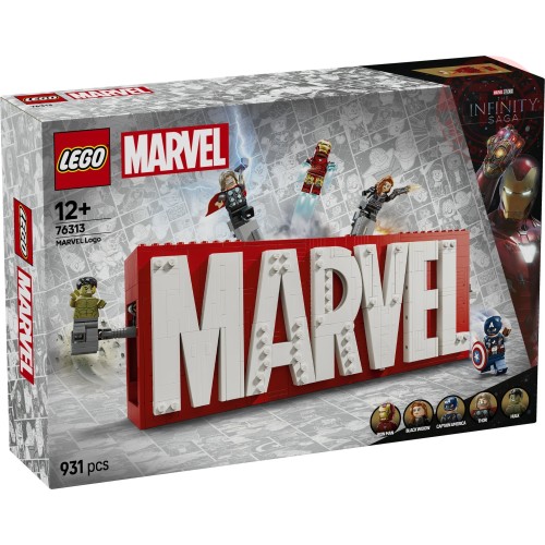 Logo e Minifigure MARVEL 76313 LEGO MARVEL 76313 LEGO
