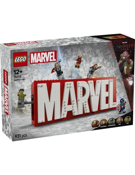 Logo e Minifigure MARVEL 76313 LEGO MARVEL 76313 LEGO