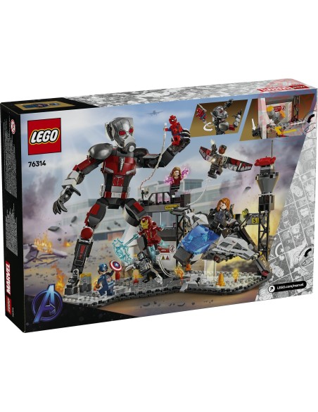 Azione di battaglia Captain America: Civil War 76314 LEGO MARVEL 76314 LEGO Azione di battaglia Captain America: Civil War 76314 LEGO MARVEL 76314 LEGO