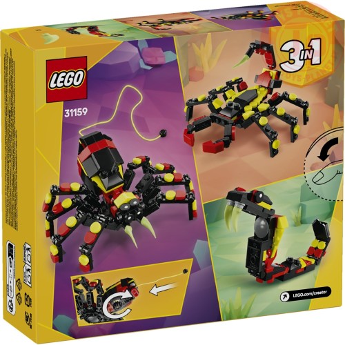 Animali selvatici: ragno trasformista 31159 LEGO CREATOR 31159 LEGO