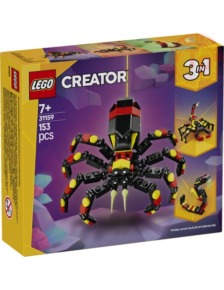 Animali selvatici: ragno trasformista 31159 LEGO CREATOR 31159 LEGO