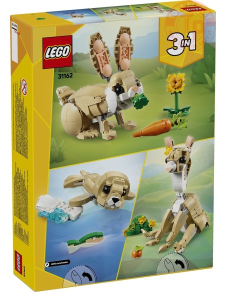 Adorabile Coniglio 31162 LEGO CREATOR 31162 LEGO