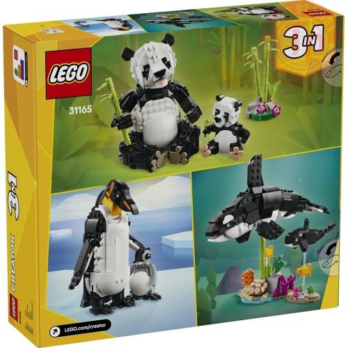 Animali selvatici: famiglia di panda 31165 LEGO CREATOR 31165 LEGO