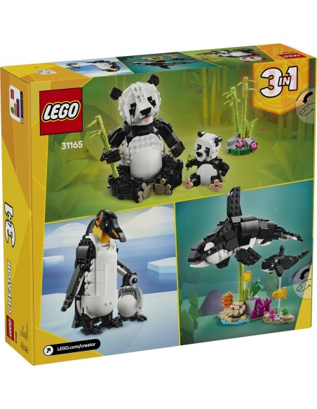 Animali selvatici: famiglia di panda 31165 LEGO CREATOR 31165 LEGO