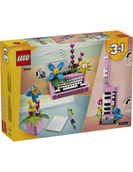 Macchina da scrivere con fiori LEGO CREATOR 31169 LEGO Macchina da scrivere con fiori LEGO CREATOR 31169 LEGO