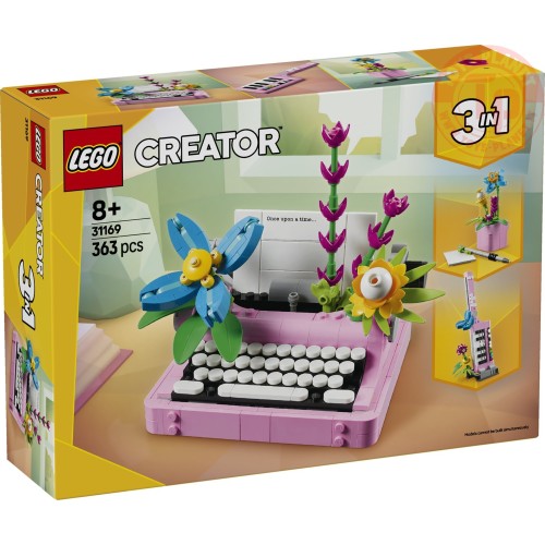 Macchina da scrivere con fiori LEGO CREATOR 31169 LEGO