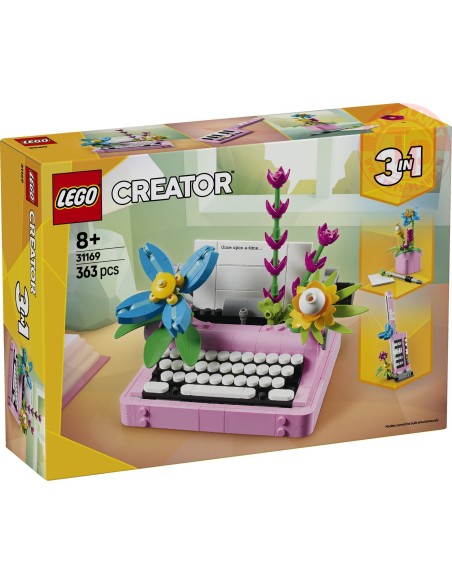 Macchina da scrivere con fiori LEGO CREATOR 31169 LEGO