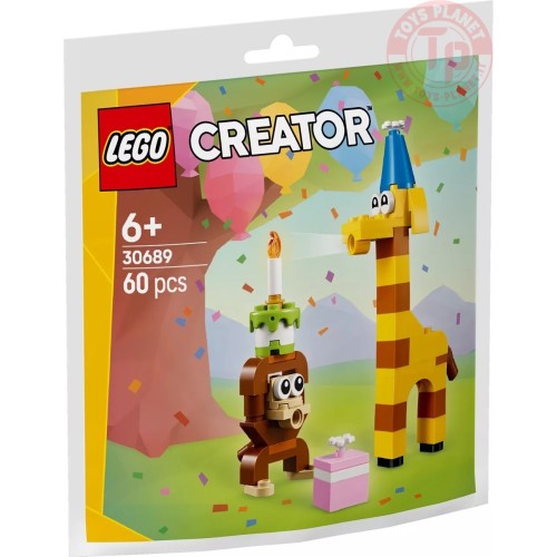 Animali della festa di compleanno LEGO POLYBAG 30689 LEGO