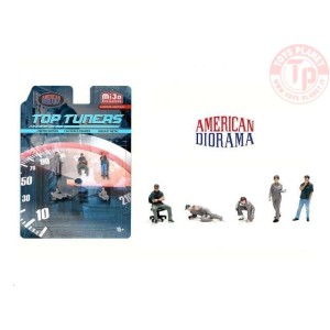 Top tuners set 1/64 AD2412MJ AMERICAN DIORAMA