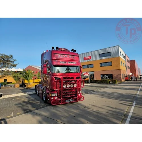 Scania r730 met 3-assige koeloplegger Craig Isaac TEKNO 85254 TEKNO