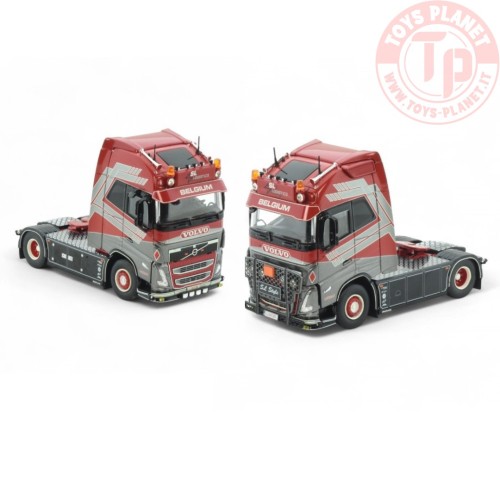 Set van 2 modellen Volvo FH05 Globetrotter XL 4x2 SL Logistics TEKNO 86474 TEKNO