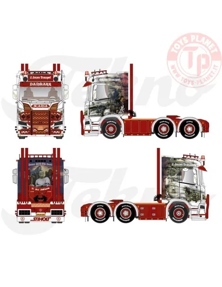 Scania Next Gen R-serie 6x2 sleepas trekker Jensen TEKNO 85232 TEKNO Scania Next Gen R-serie 6x2 sleepas trekker Jensen TEKNO 85232 TEKNO