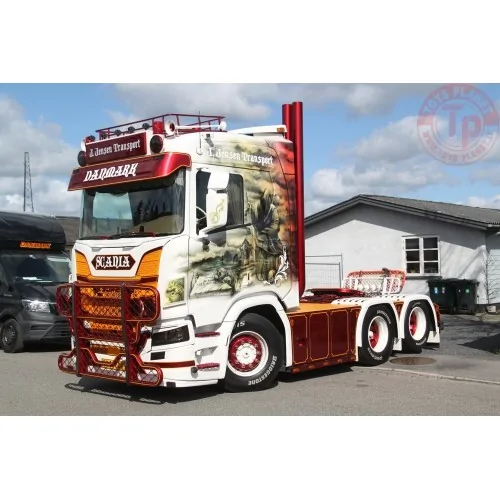 Scania Next Gen R-serie 6x2 sleepas trekker Jensen TEKNO 85232 TEKNO