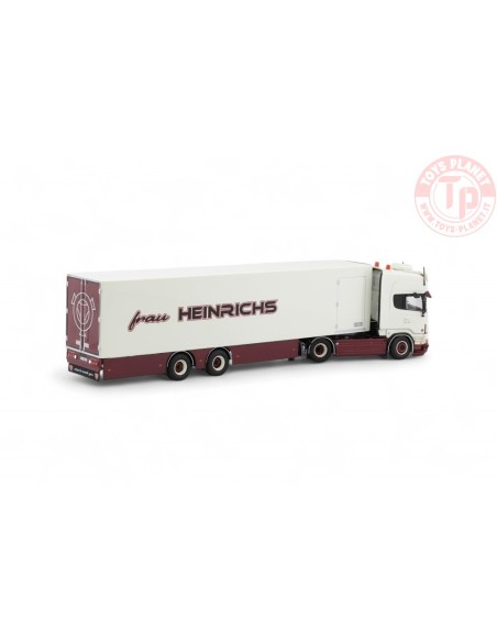 Scania R-serie Topline met 2-assige koeloplegger Frau Heinrichs TEKNO 85764 TEKNO Scania R-serie Topline met 2-assige koeloplegger Frau Heinrichs TEKNO 85764 TEKNO