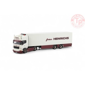 Scania R-serie Topline met 2-assige koeloplegger Frau Heinrichs TEKNO 85764 TEKNO