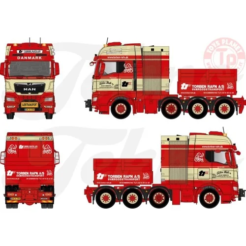 MAN TGX GX 8x4 Torben Rafn TEKNO 85524 TEKNO