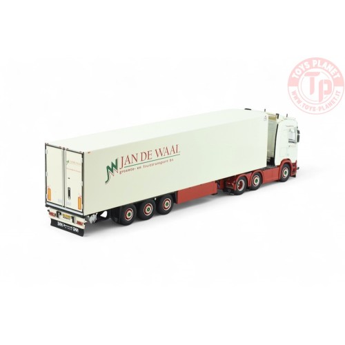Scania Next Gen R-serie 6x2 met 3-assige koeloplegger Jan de Waal TEKNO 86824 TEKNO