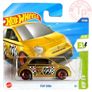Fiat 500e 1/64 HOT WHEELS HYW85 HOT WHEELS