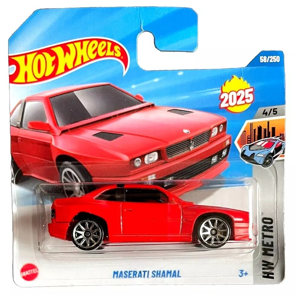 HOT WHEELS HYW21 Maserati Shamal 1/64 2,50 € HOT WHEELS