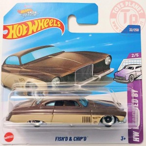 FISH'D & CHIP'D 1/64 HOT WHEELS JBC21 HOT WHEELS