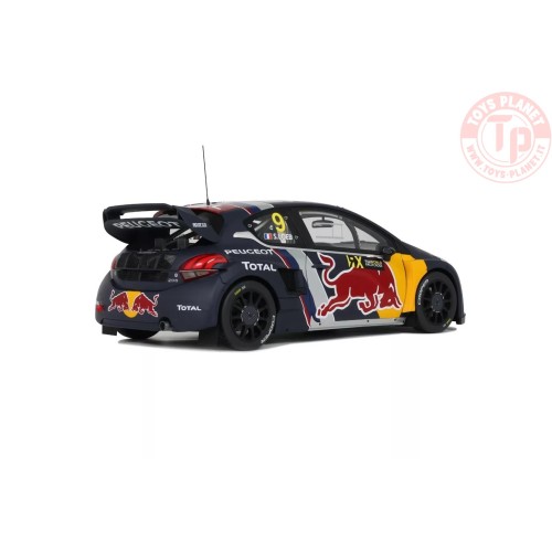 PEUGEOT 208 WRX S.LOEB BELGIUM GP 2018 1:18 OT455 OTTOMOBILE