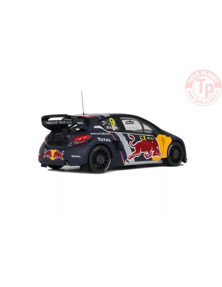 PEUGEOT 208 WRX S.LOEB BELGIUM GP 2018 1:18 OT455 OTTOMOBILE