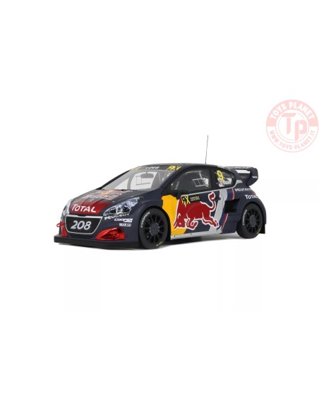 PEUGEOT 208 WRX S.LOEB BELGIUM GP 2018 1:18 OT455 OTTOMOBILE