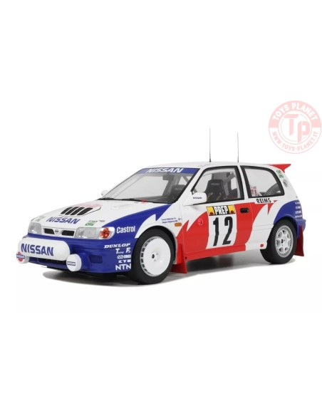 NISSAN SUNNY GTI-R WHITE TOMMI MAKINEN RALLYE MONTE CARLO 1:18 OT461 OTTOMOBILE