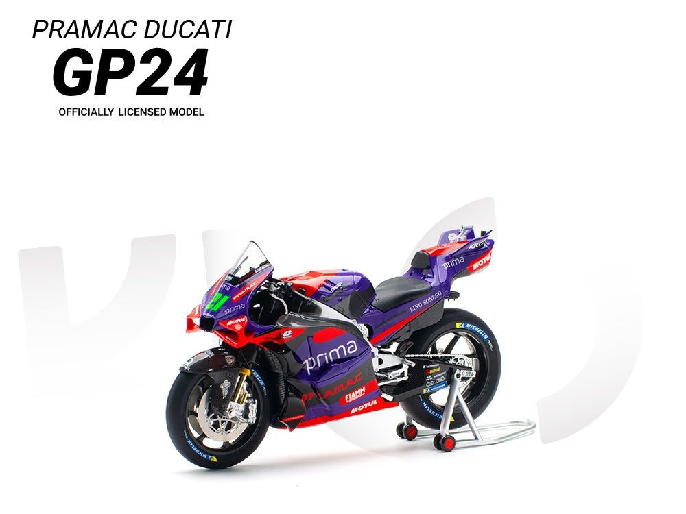 KILOWORKS VAKF-0002 DUCATI DESMOSEDICI GP24 TEAM PRAMAC RACING N 21
