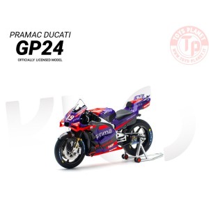 DUCATI DESMOSEDICI GP24 TEAM PRAMAC RACING N 89 WORLD CHAMPION MOTOGP SEASON 2024 JORGE MARTIN 1/12 KILOWORKS VAKF-0001 KILOW...